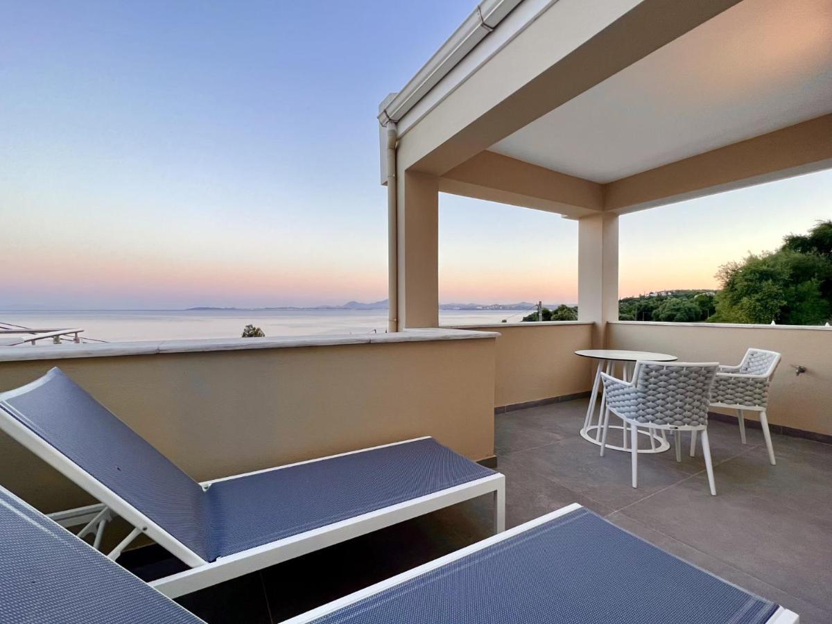 Luxury Villa Barbati Sun With Private Pool By Dadovillas Zewnętrze zdjęcie