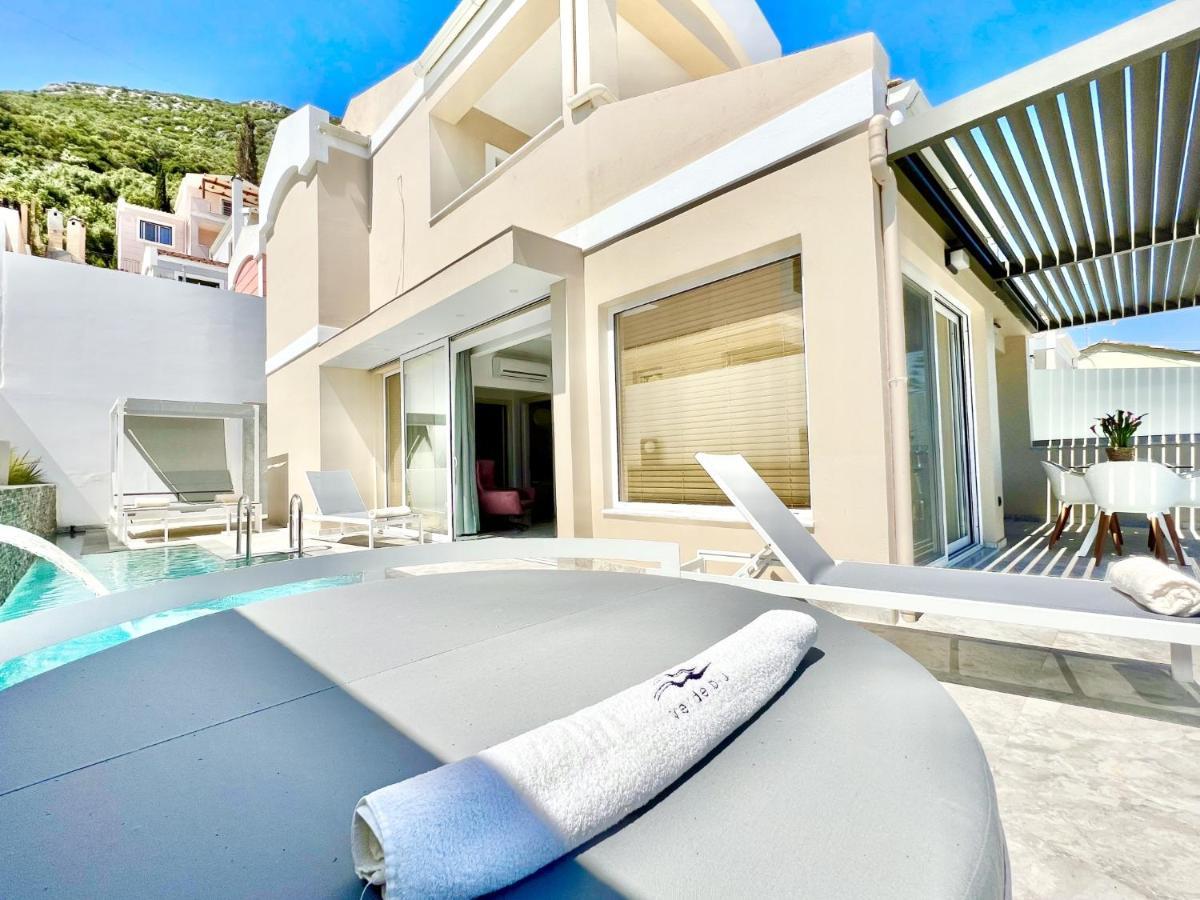 Luxury Villa Barbati Sun With Private Pool By Dadovillas Zewnętrze zdjęcie